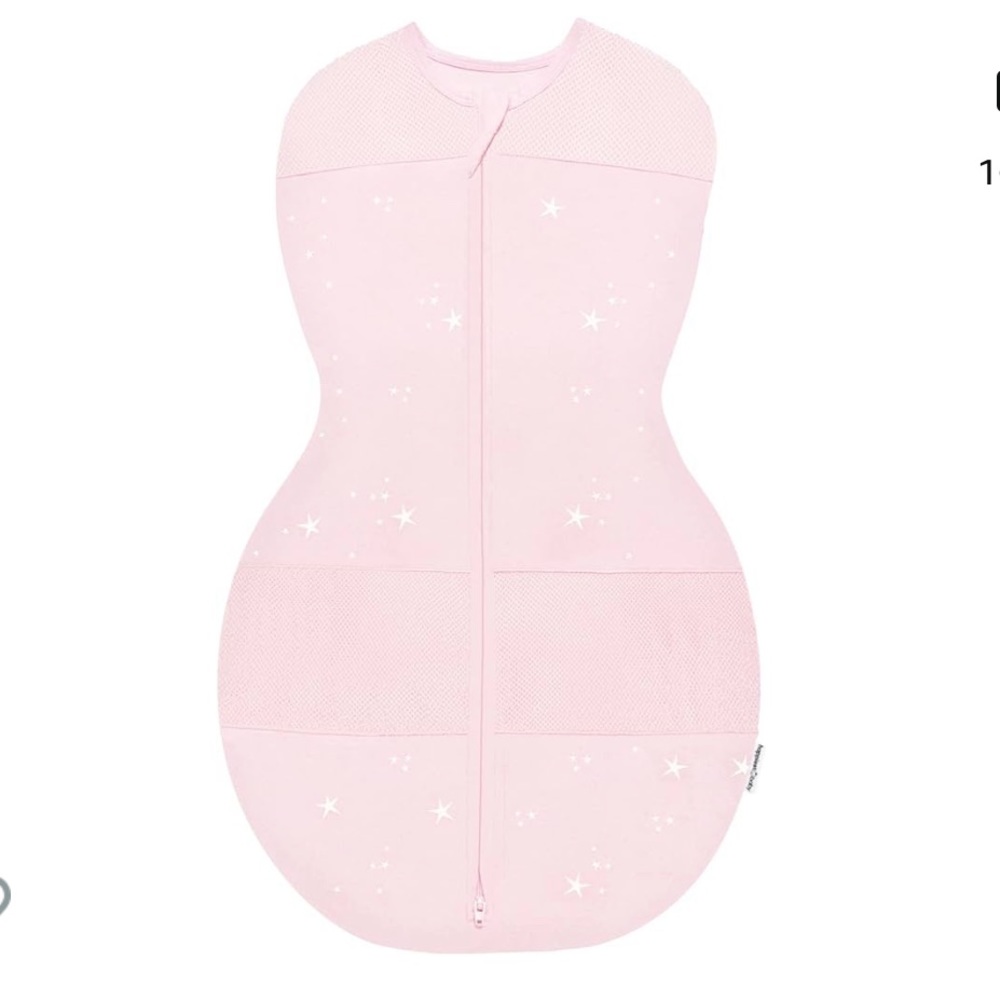 Rose stars sleep swaddle happiest baby